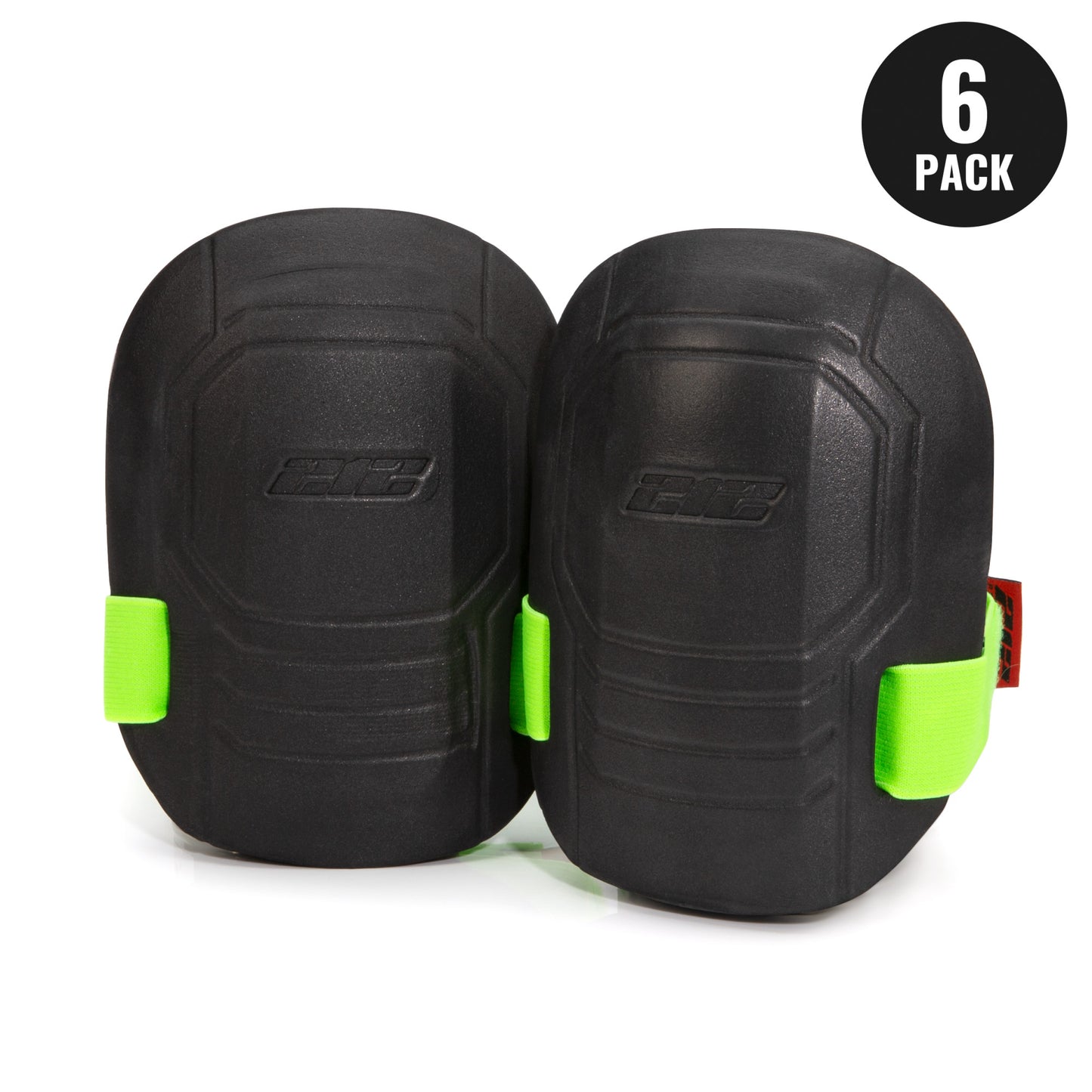 6-Pack of Molded EVA Foam Knee Pads