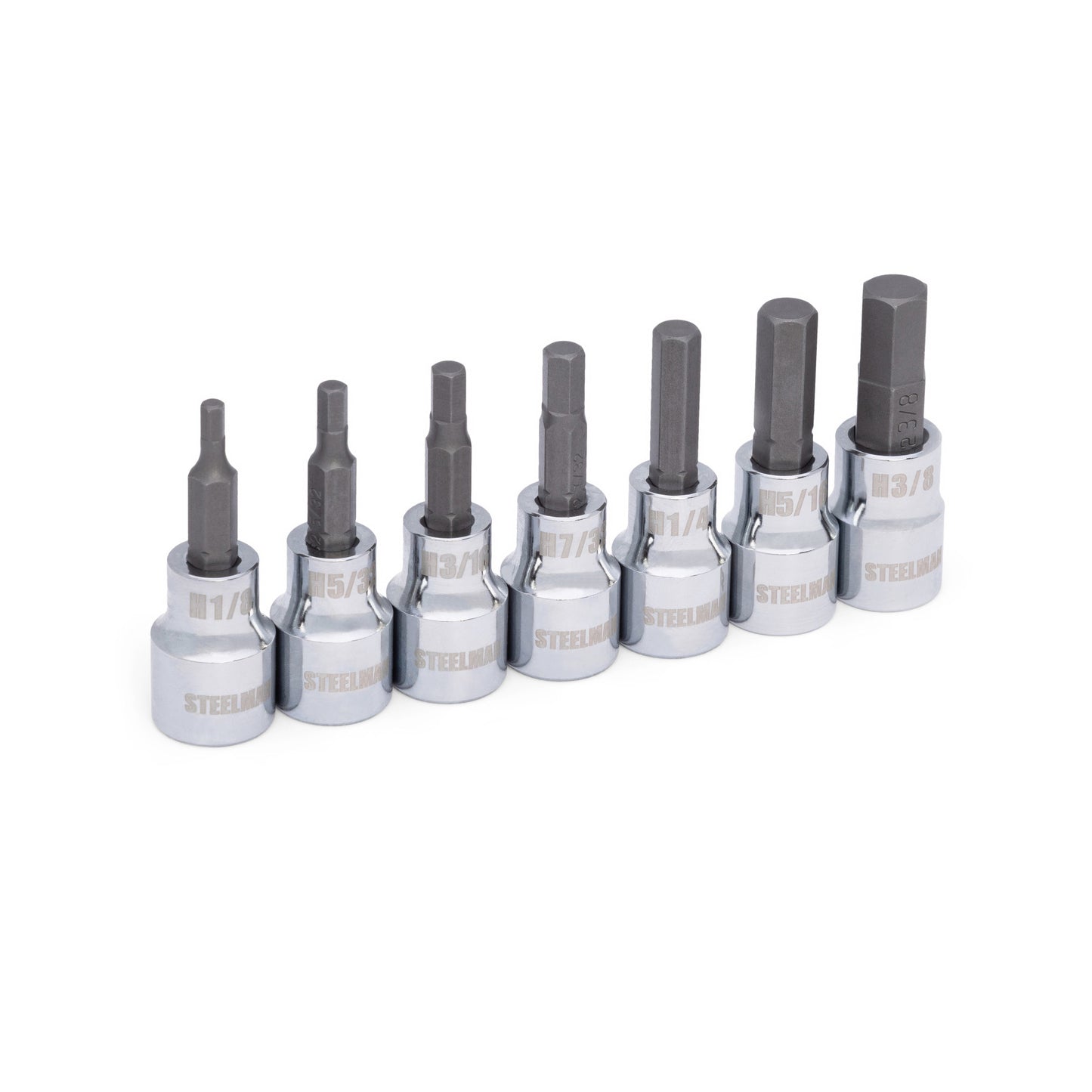 7-Piece 3/8-Inch Drive Hex Bit Socket Set