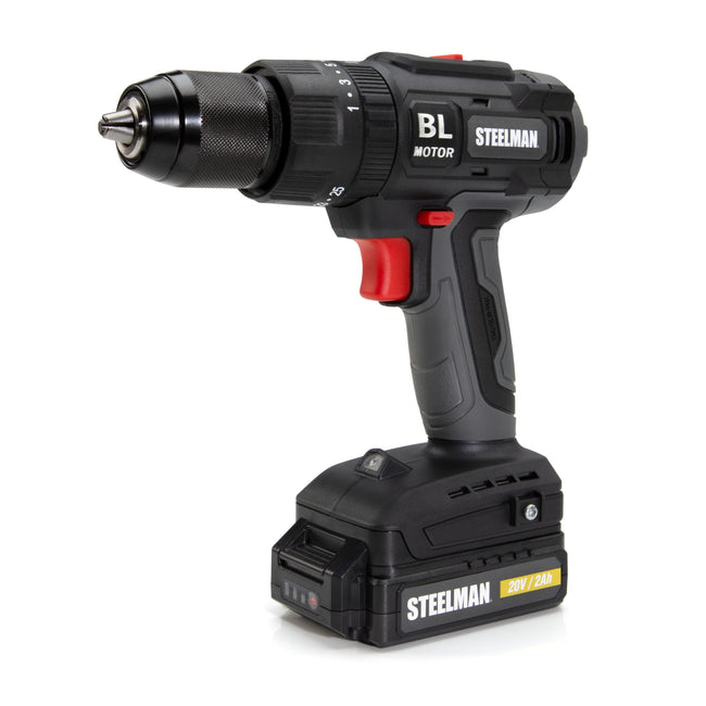 20V Cordless Brushless Motor Drill and Battery Kit