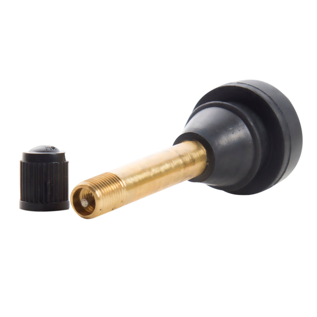 2-Inch Brass Stem High Pressure 100 PSI Snap-In Valve Stem, Box of 50