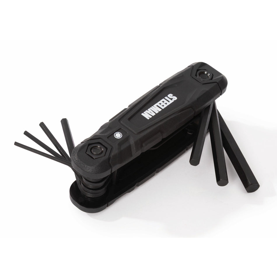 8-Piece Folding Hex Key Set, Metric (MM)
