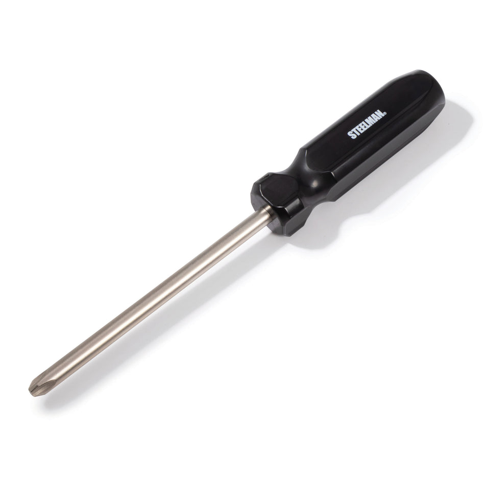 PH4 x 6-Inch Phillips Tip Screwdriver with Fluted Handle