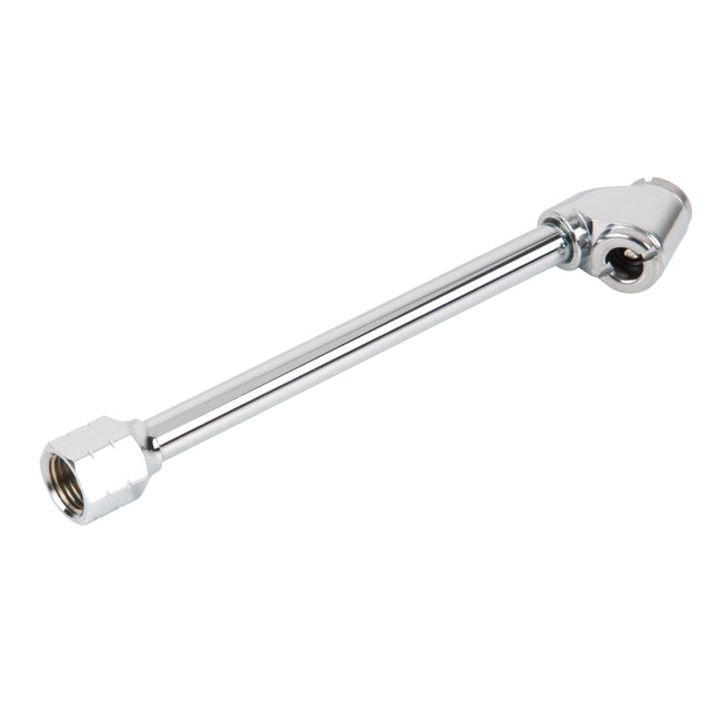 Dual Foot Open Style 6-Inch Long 1/4-Inch FPT Chrome Air Chuck