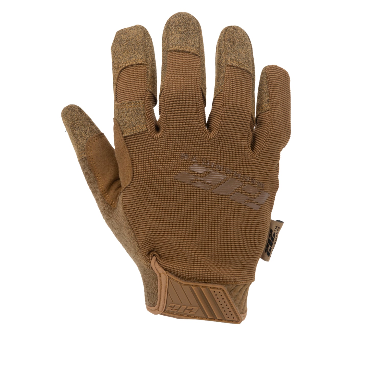 GSA Compliant Touchscreen Compatible Mechanic Gloves in Coyote