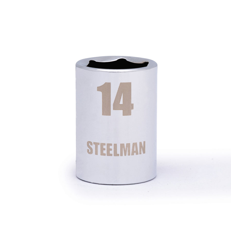 3/8-Inch Drive x 14mm Shallow 6-Point Socket