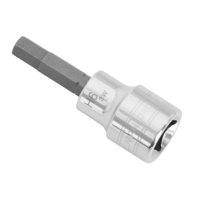 3/8-Inch Drive x 6mm Single Metric Hex Bit Socket