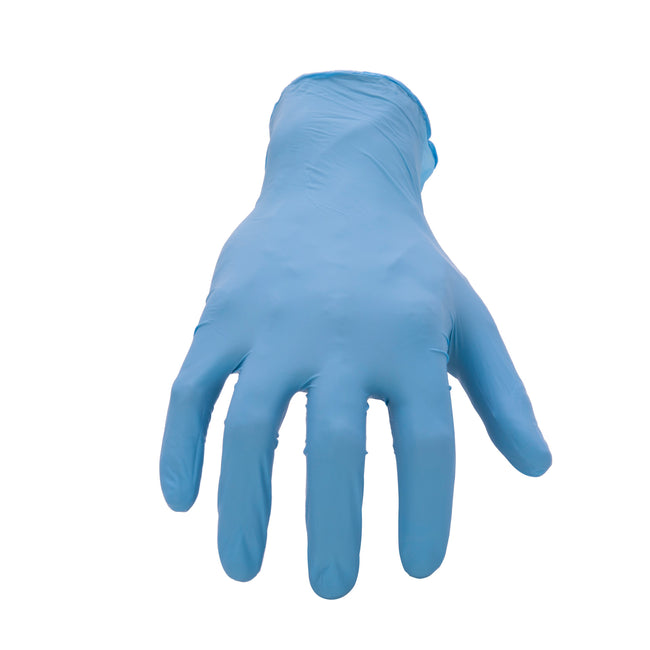 Disposable 5mil Blue Nitrile Gloves (Latex Free) (100 Count)