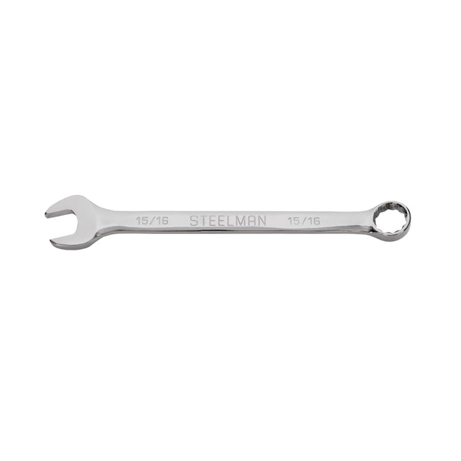 15/16-Inch SAE Combination Wrench with 12-Point Box End