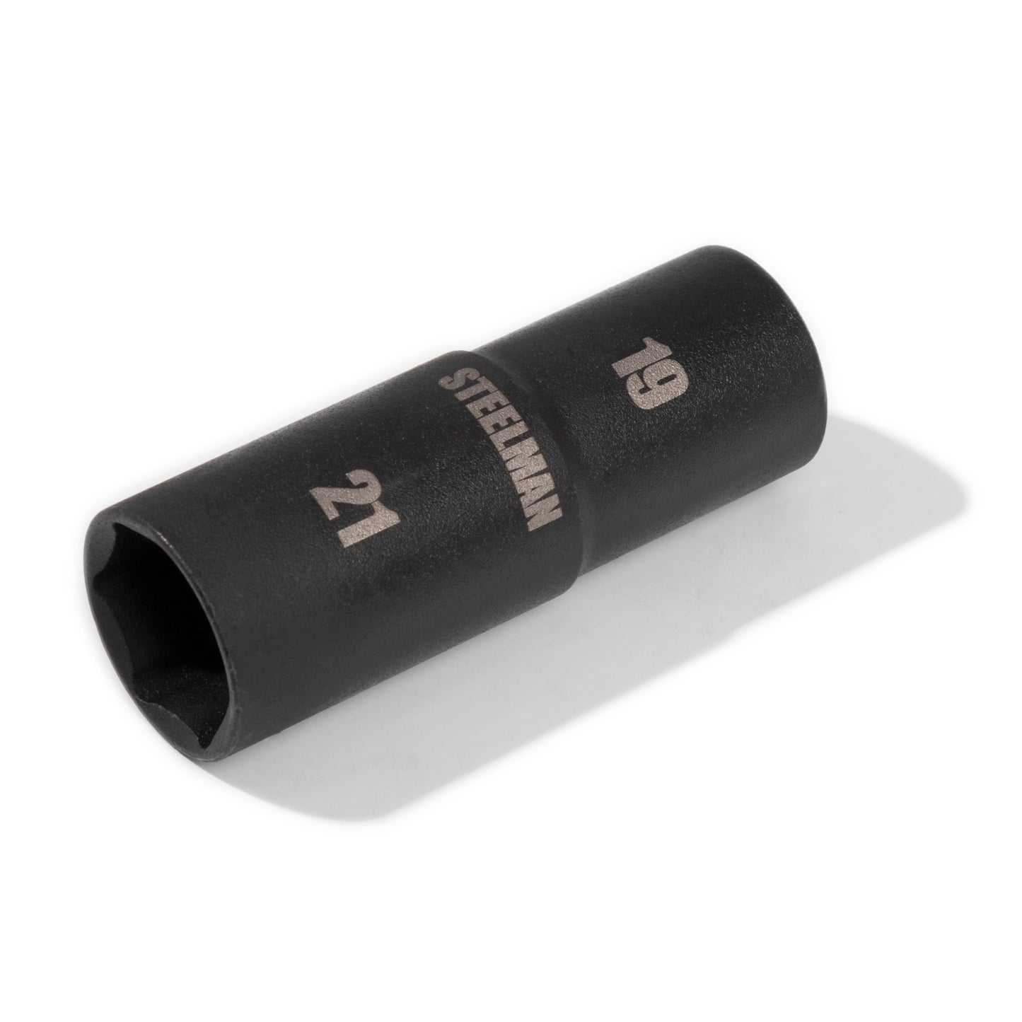 1/2-Inch Drive 19mm x 21mm 6-Point Thin Wall Impact Flip Socket