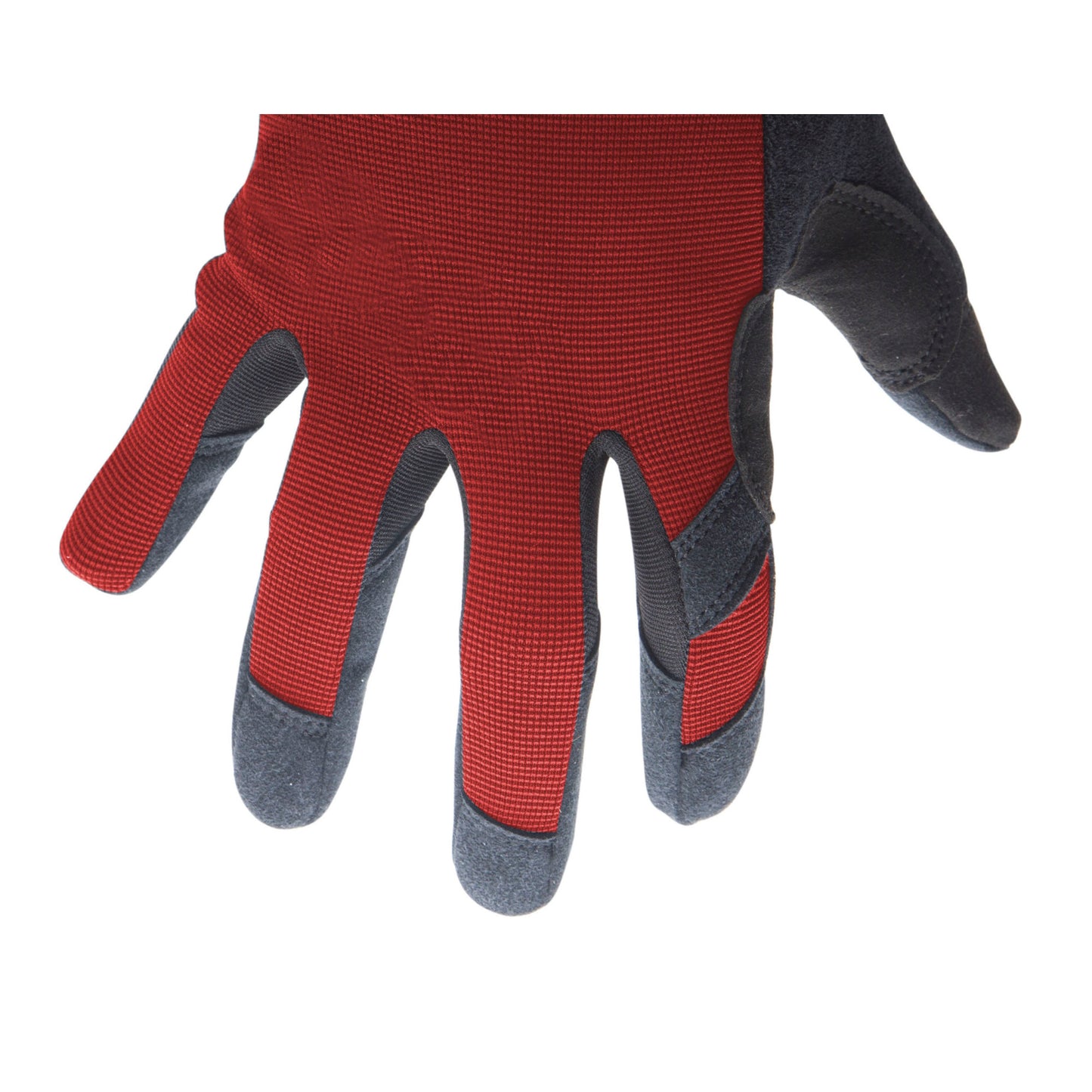 Touchscreen Compatible Mechanic Gloves in Red