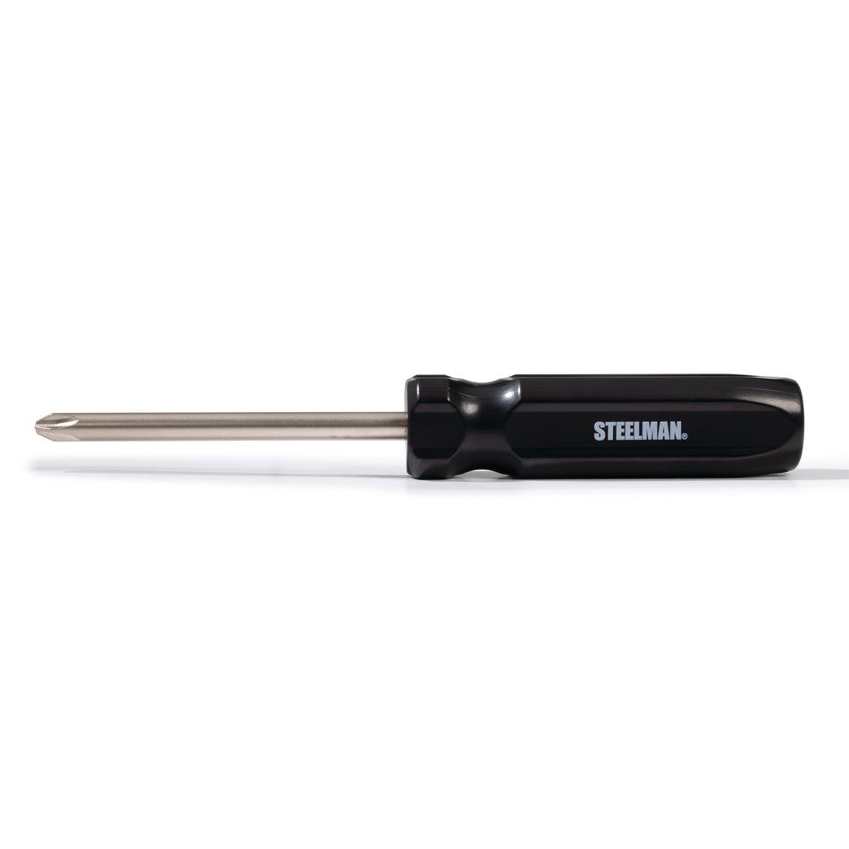 PH3 x 4-Inch Phillips Tip Screwdriver with Fluted Handle