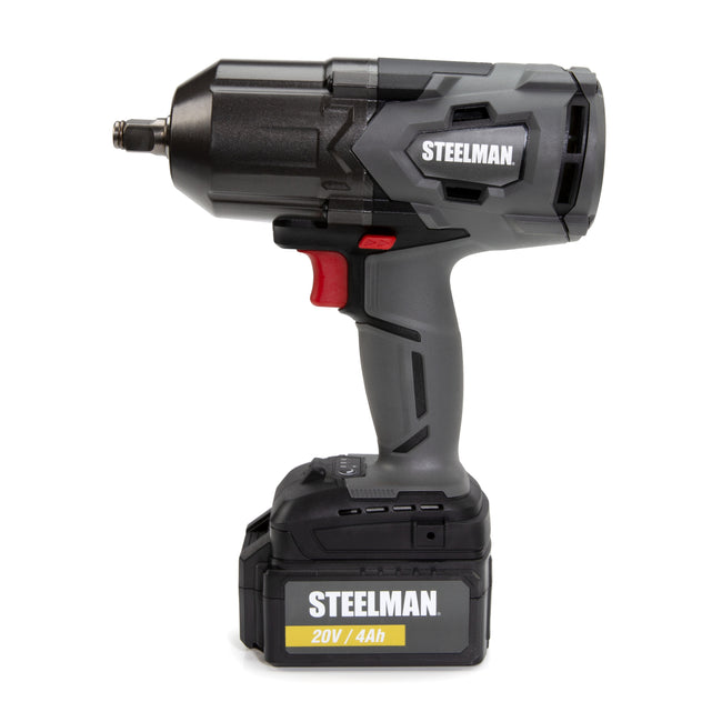 20V Cordless 1/2-Inch Drive Brushless Impact Wrench and Battery Kit