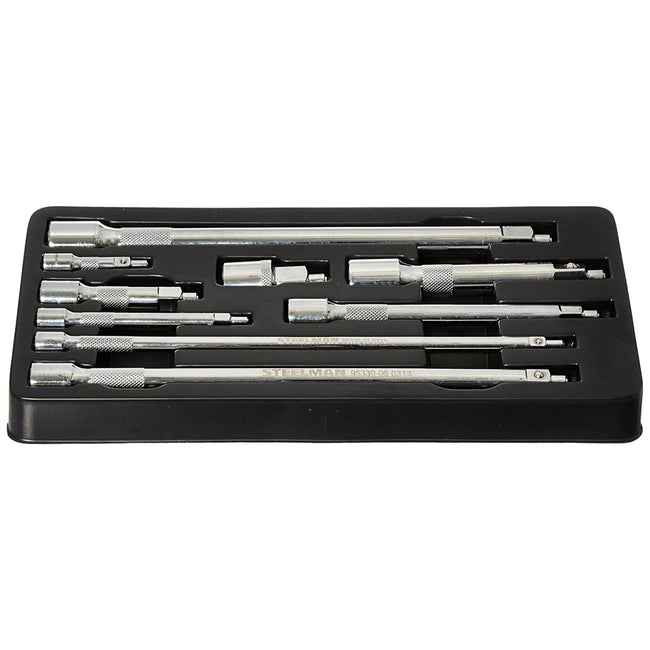 9-Piece Magnetic Extension Set, 1/4, 3/8, and 1/2-Inch Drive