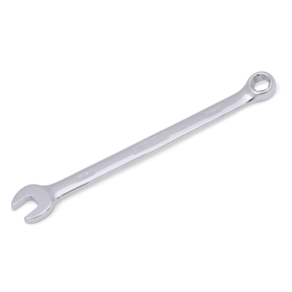 9mm Combination Wrench with 6-Point Box End