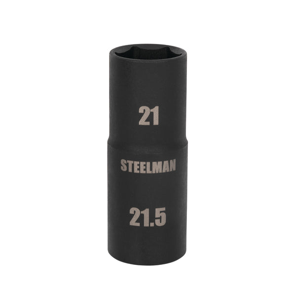 1/2-Inch Drive 21mm x 21.5mm Thin Wall Impact Flip Socket