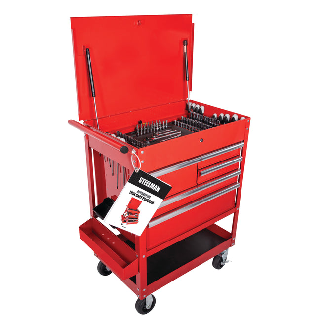 234-Piece Apprentice Automotive Technician 5-Drawer Tool Cart with Tools