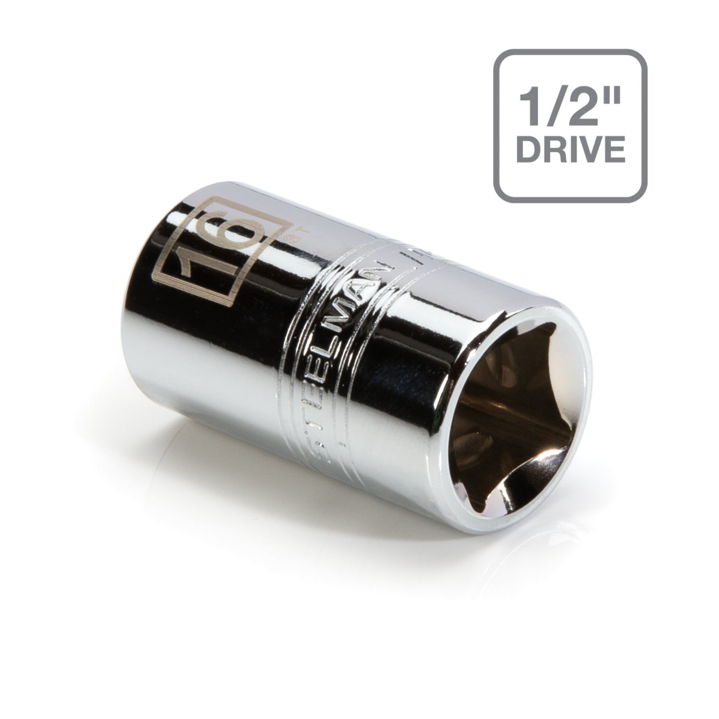 1/2-Inch Drive x 16mm 6-Point Metric Single Socket