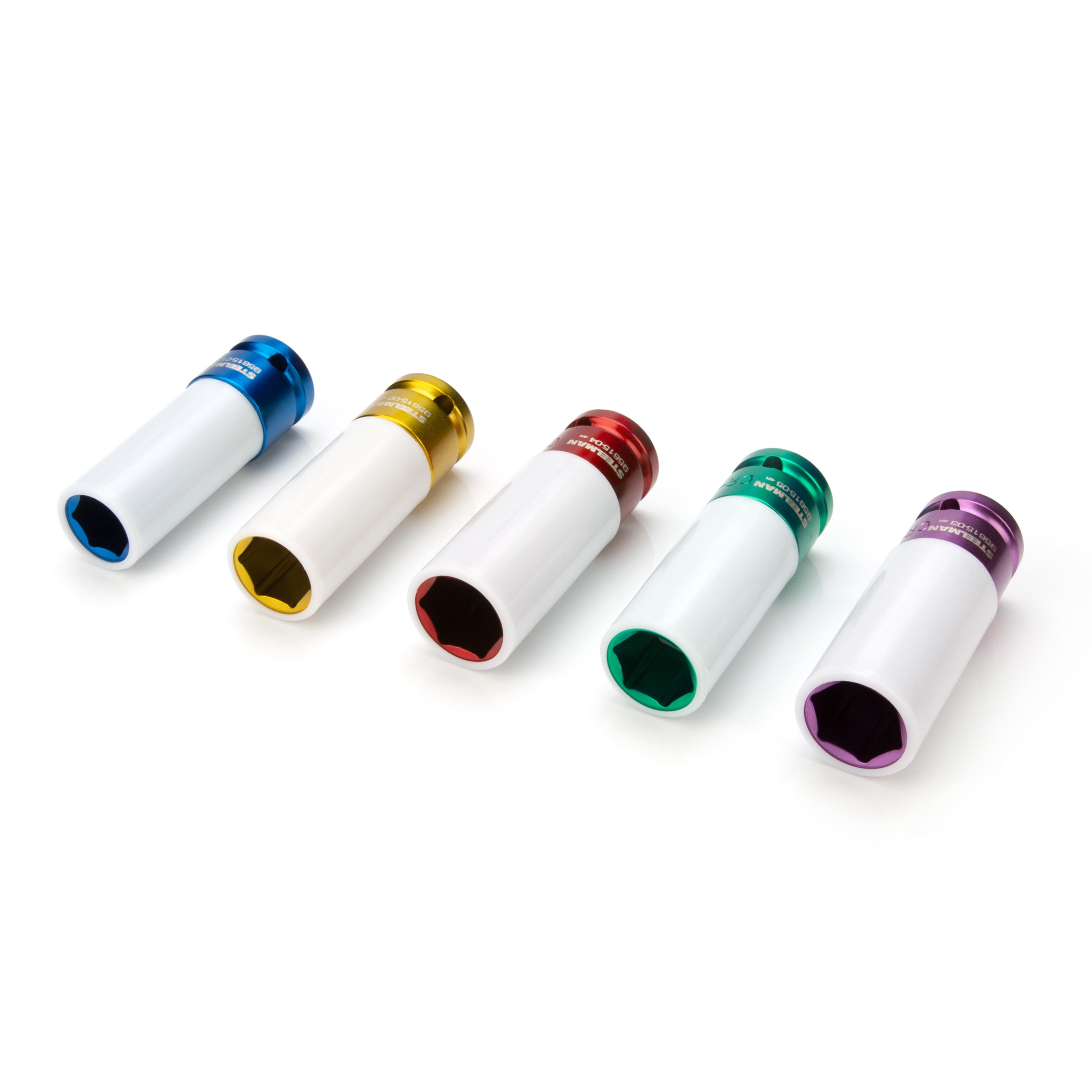 1/2-inch Drive Sleeved Impact Socket Set, 5-Piece – Steelman Tools