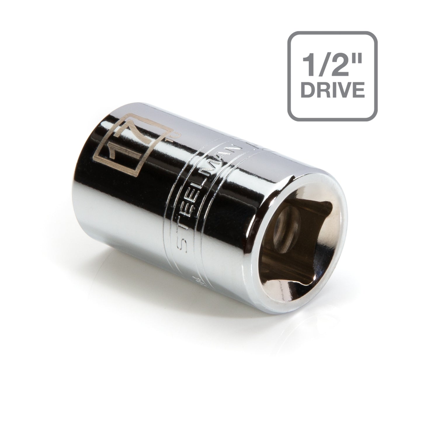 1/2-Inch Drive x 17mm 6-Point Metric Single Socket