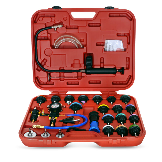 27-Piece Master Cooling System Test and Purge Kit