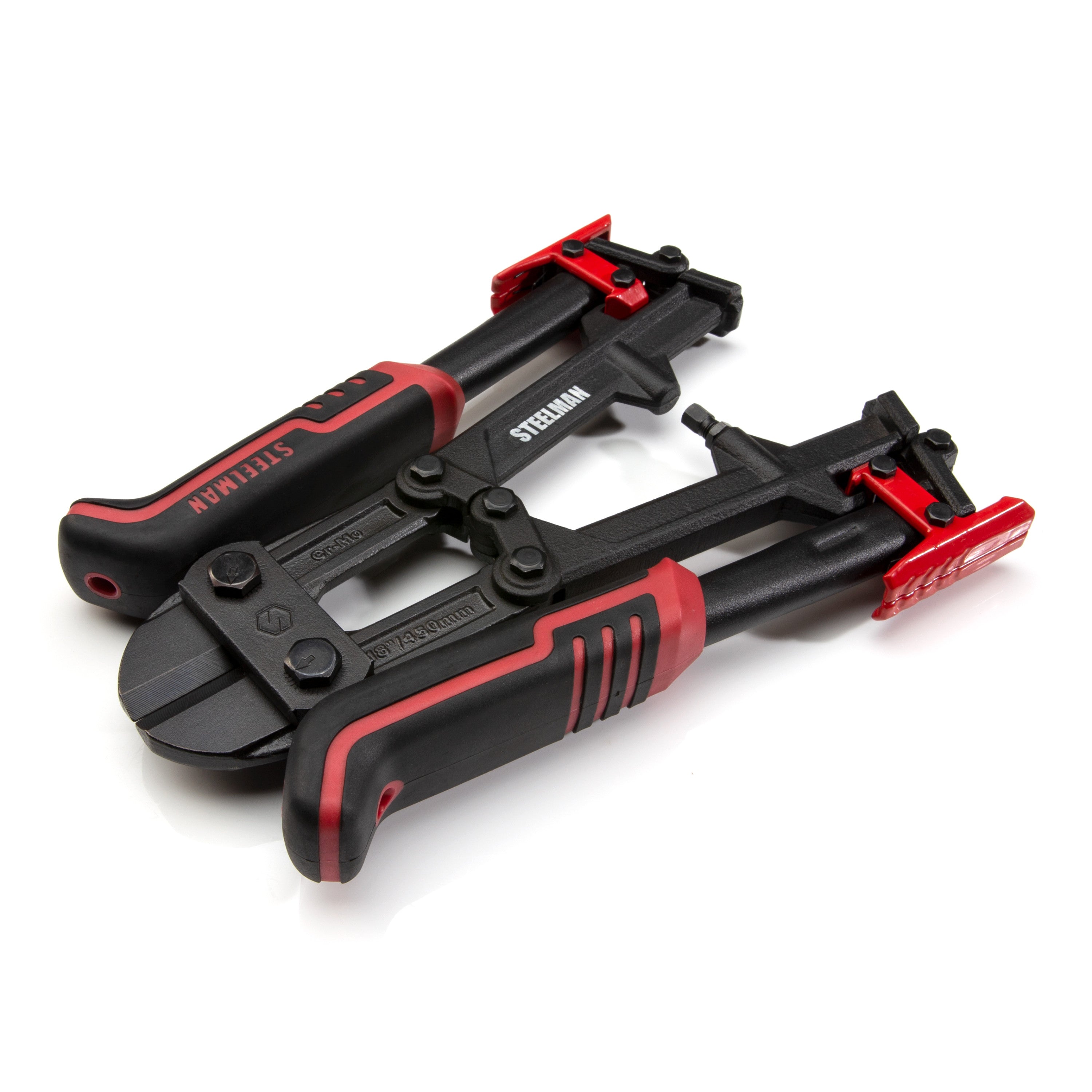 18-Inch Folding Bolt Cutter with Ergonomic Handles – Steelman Tools