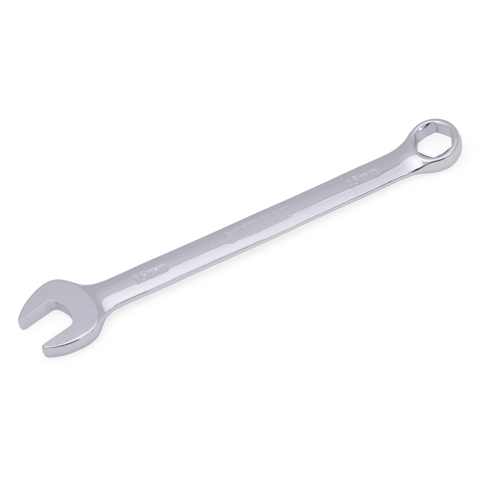 15mm Combination Wrench with 6-Point Box End