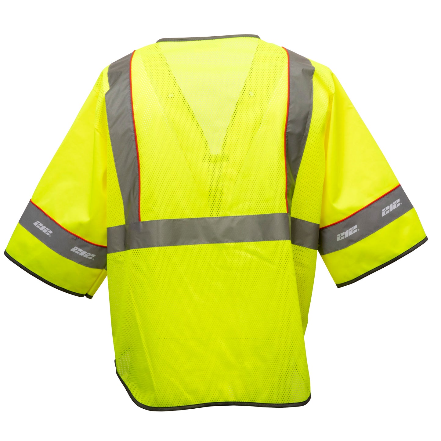 Premium Multi-Purpose Hi-Viz Safety Vest with Windowed Badge Pocket