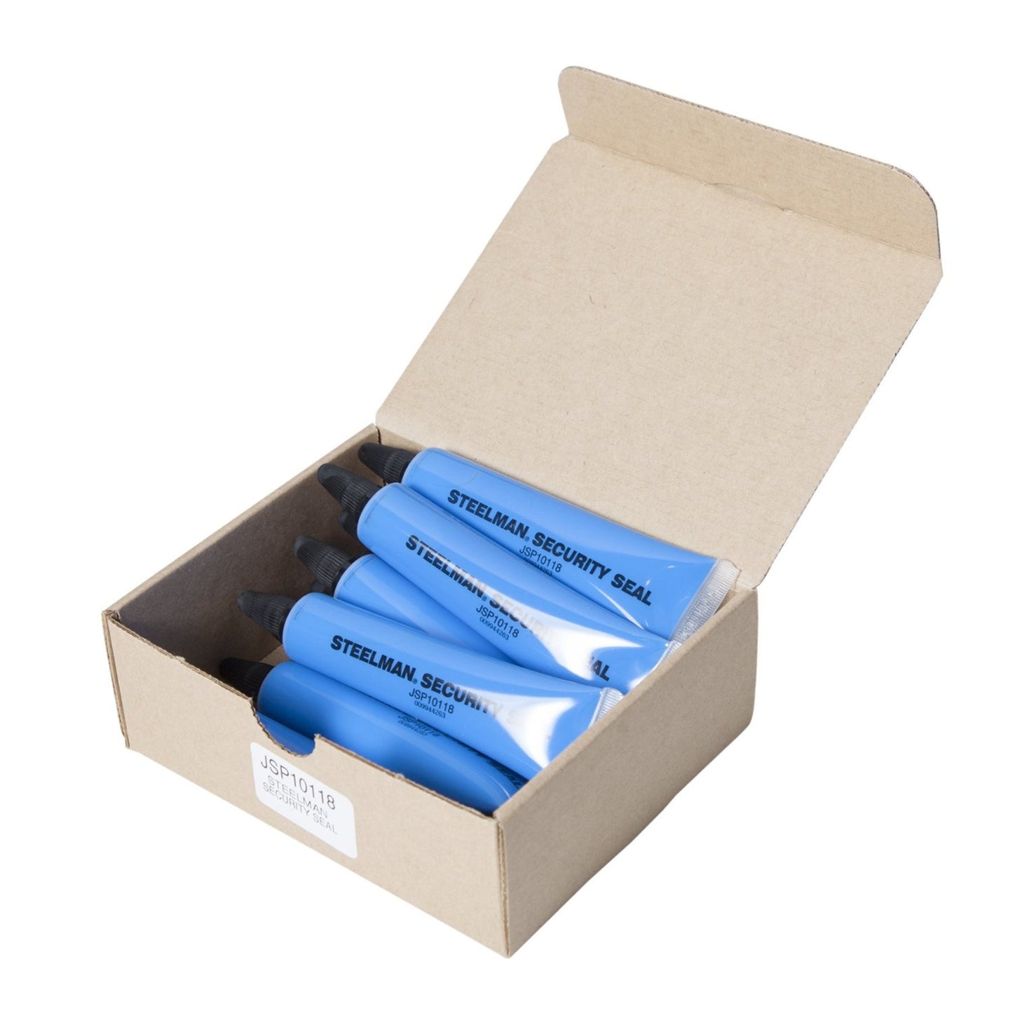 STEELMAN Security Seal (blue) in a pack of 10 1-ounce tubes. Mark a properly torqued fastener along the base or across the fastener head and onto the surrounding surface. A quick glance will confirm no tampering or loosening from vibration.