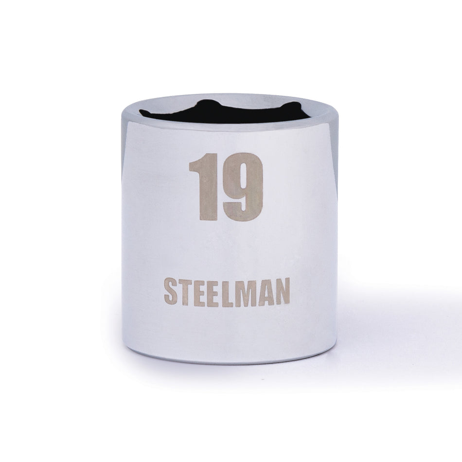 3/8-Inch Drive x 19mm 6-Point Socket