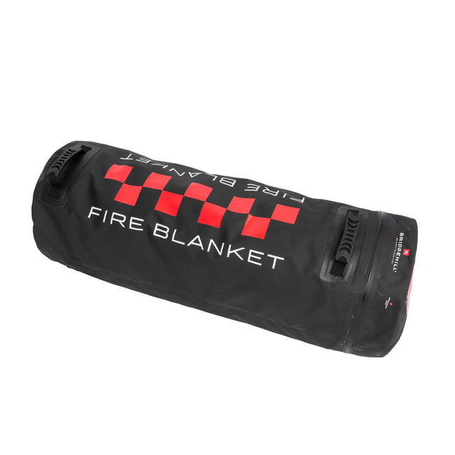 Single Use Car Fire Blanket 19.8 ft. x 26 ft. Black & Orange