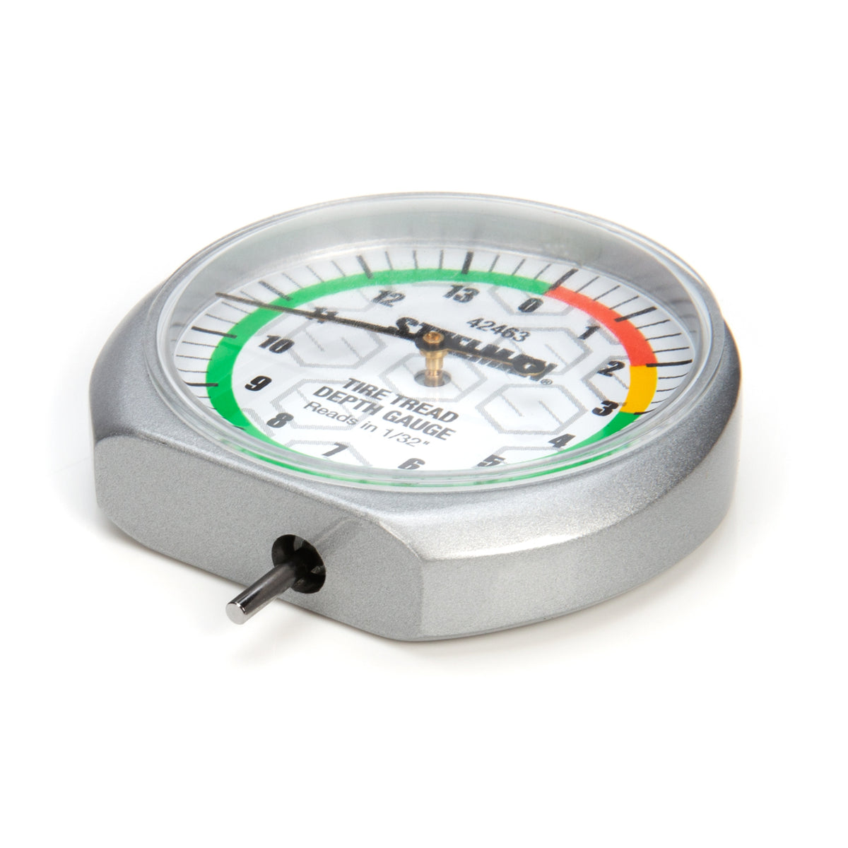 Dial-Type Color-Coded Tread Depth Gauge – Steelman Tools