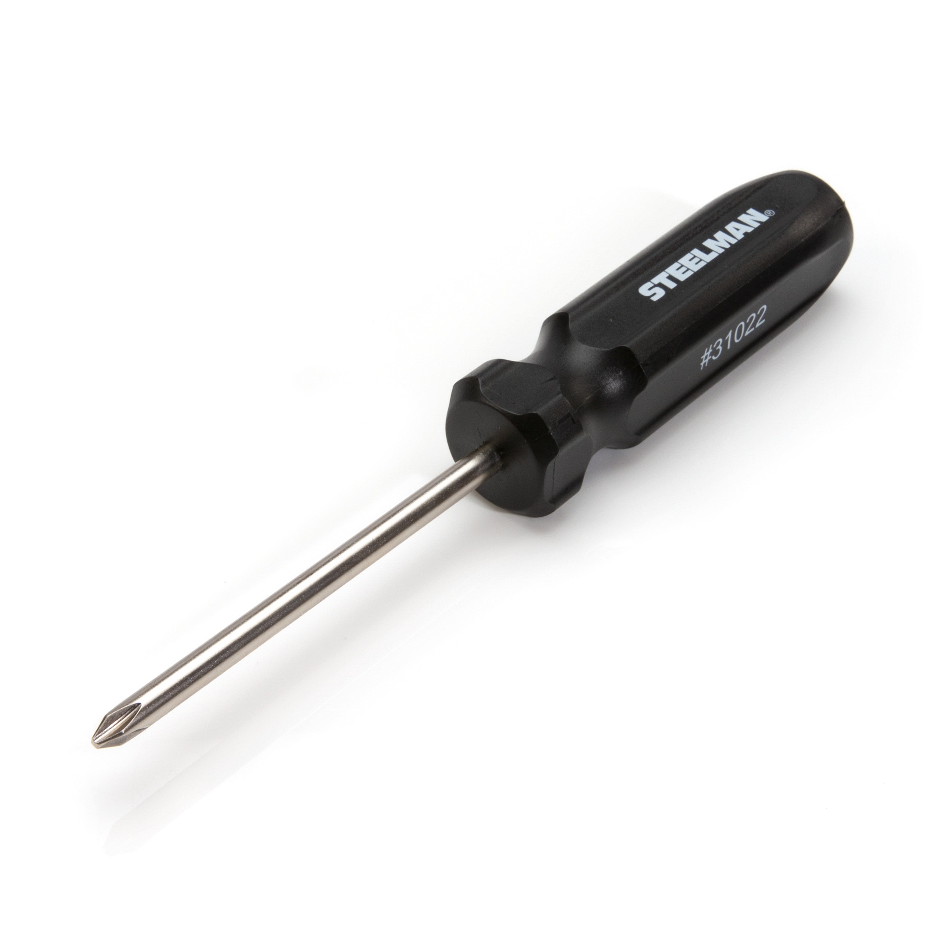 Steelman Ph2 X 4-Inch Phillips Tip Screwdriver With Fluted Handle ...
