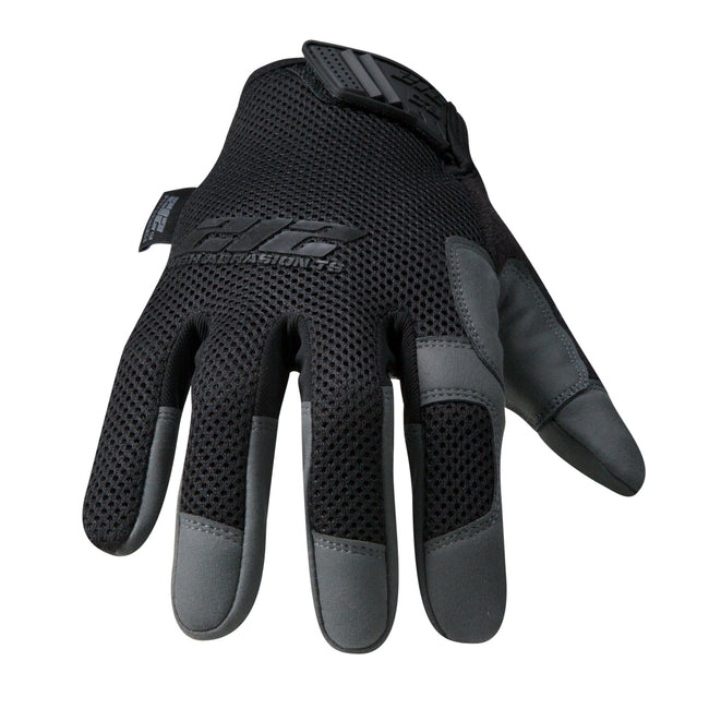 Cut Resistant High Abrasion Air Mesh Touch Gloves in Black (EN Level 3)