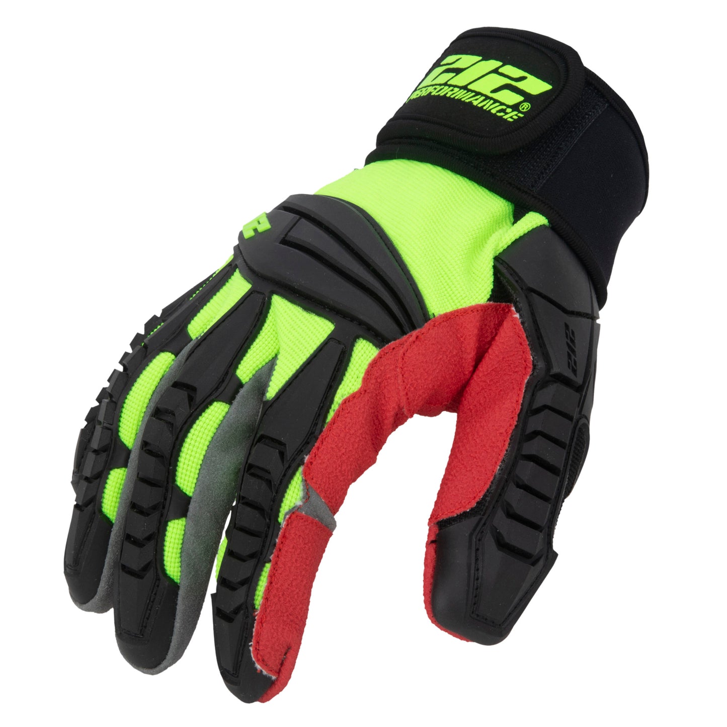 Anti-Vibration Impact Resistant Cut 3 Hi-Viz Work Glove