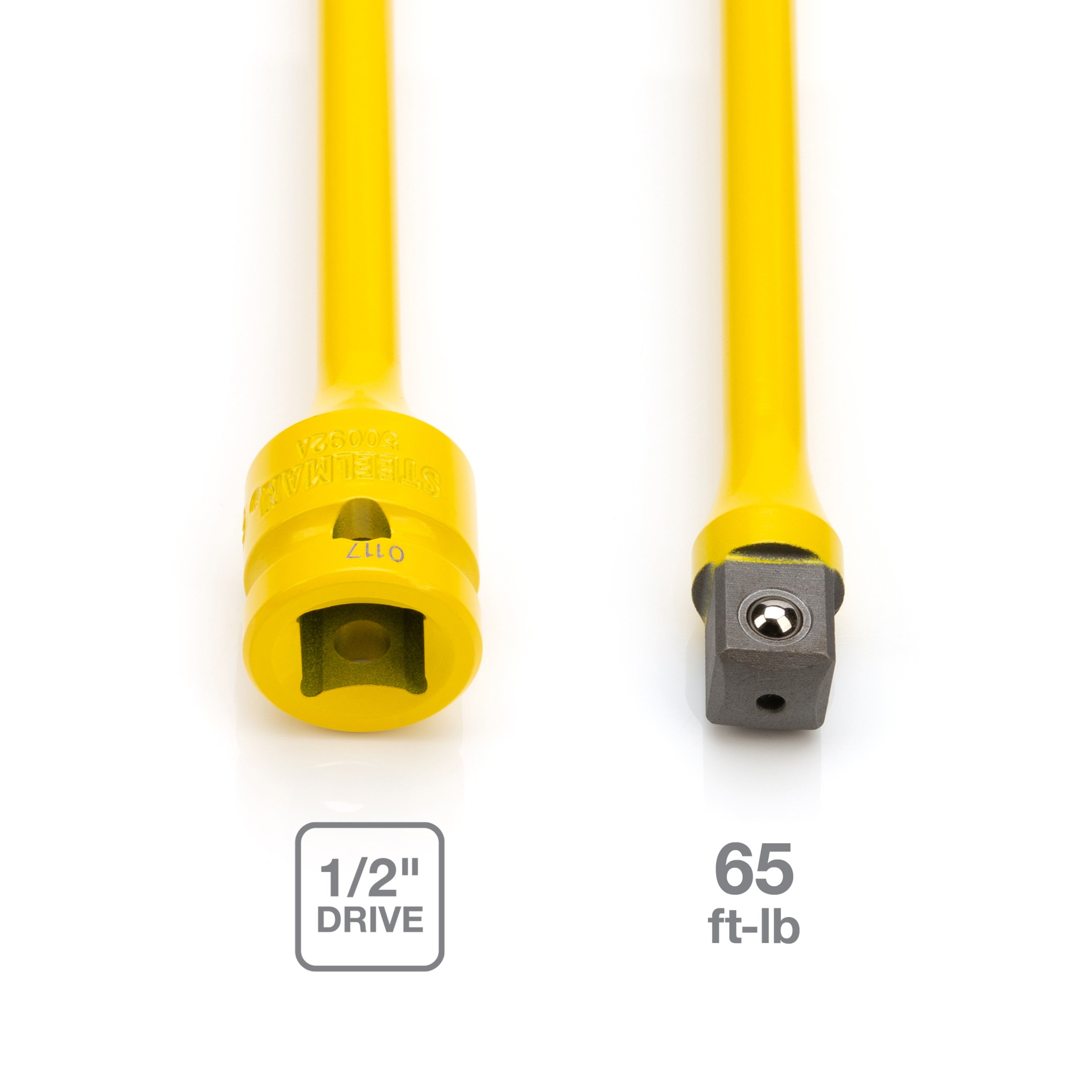 1/2-inch Drive 65 ft-lb Torque Extension - Yellow – Steelman Tools