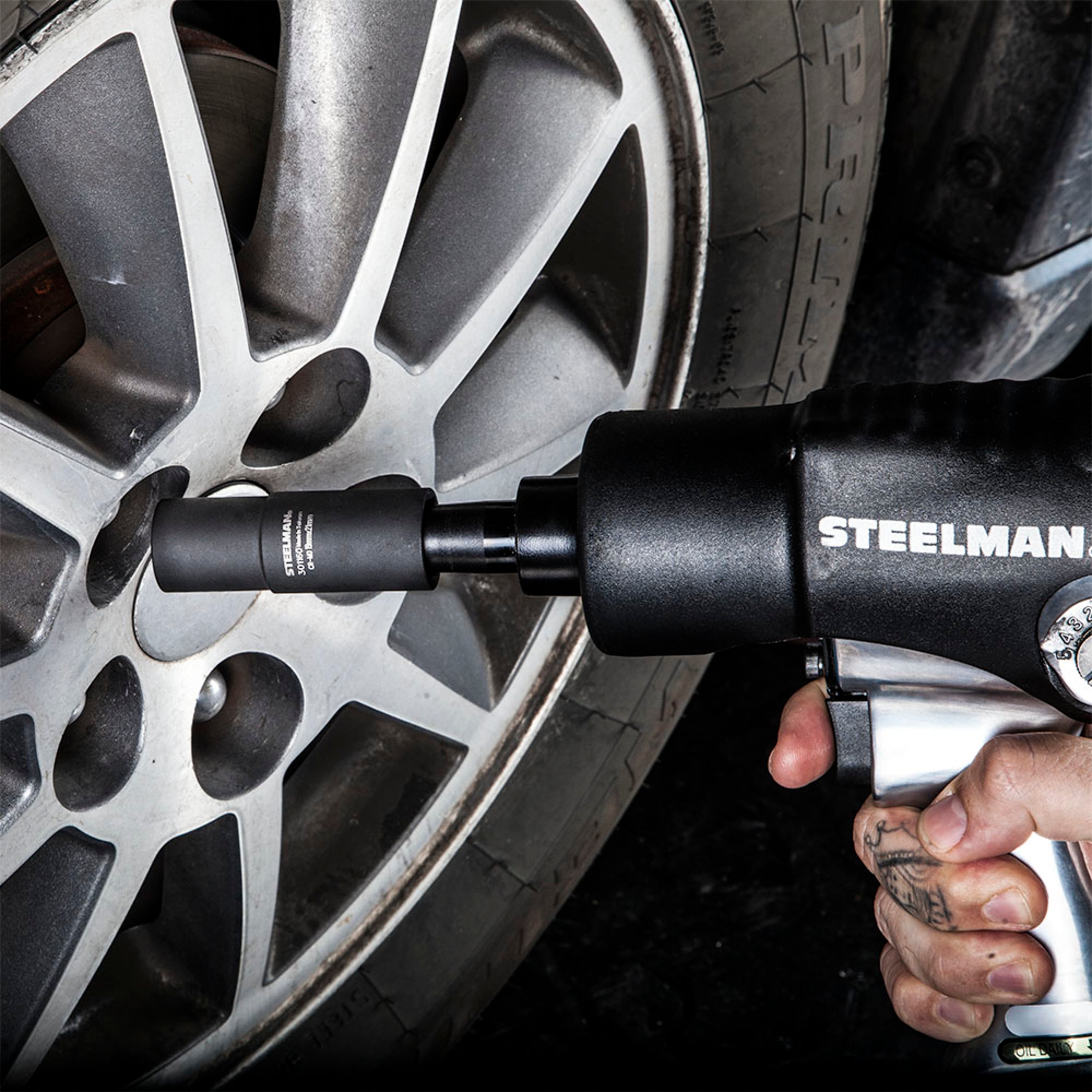 1/2-inch Drive Impact Flip Socket, 19mm x 21mm – Steelman Tools