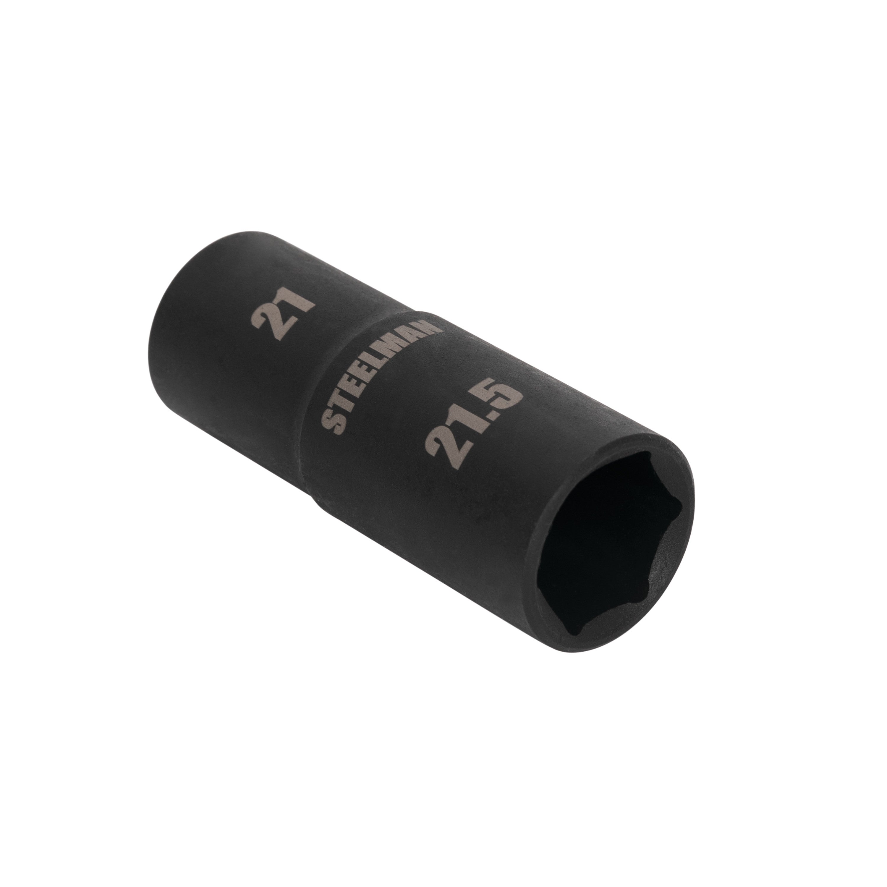 1/2-Inch Drive 21mm x 21.5mm Thin Wall Impact Flip Socket
