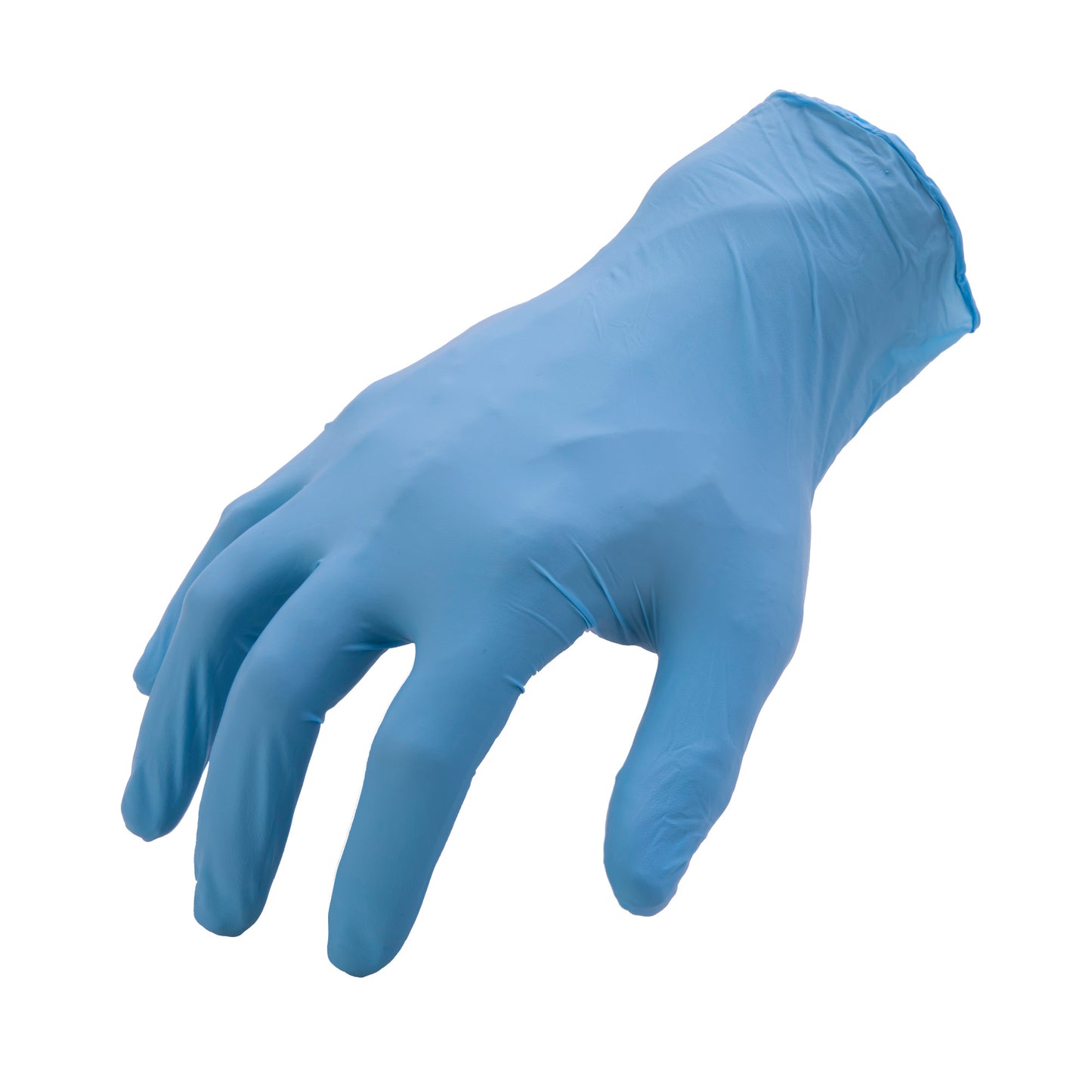 Disposable 4mil Blue Nitrile Gloves (Latex Free) (100 Count)