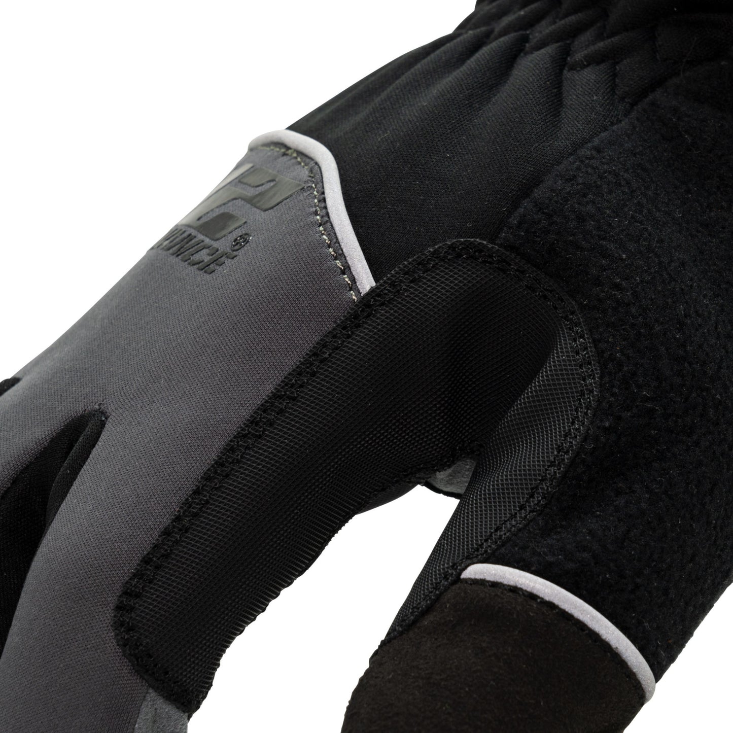 Waterproof Fleece Lined Tundra Touchscreen Screen Gloves in Gray and Black