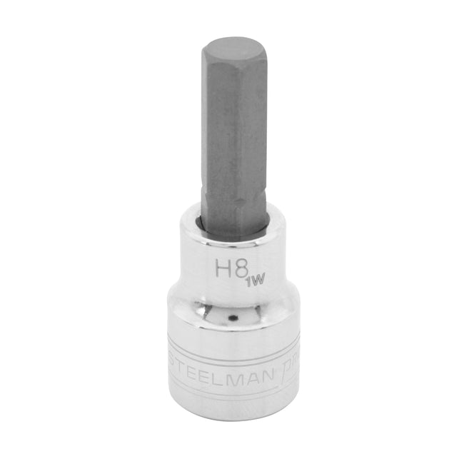 3/8-Inch Drive x 8mm Single Metric Hex Bit Socket