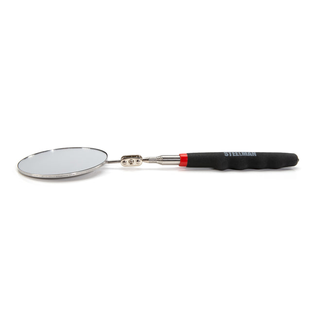 29-Inch Telescoping 3.25-Inch Round Inspection Mirror