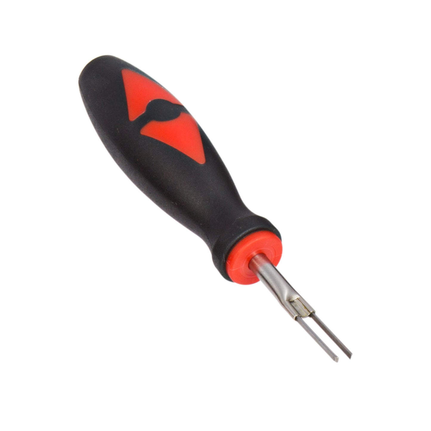 STEELMAN 1.55mm x 17.00mm Flat Twin Blade Automotive Terminal Tool designed to separate wires from their terminal blocks without causing damage to either