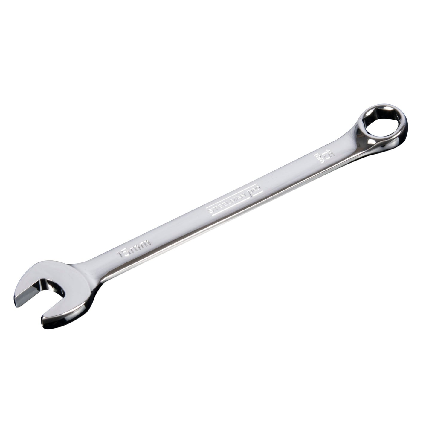 15mm Combination Wrench with 6-Point Box End