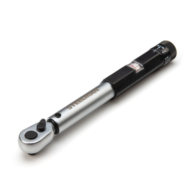 Tthe STEELMAN 1/4-Inch Drive 30-150 in-lb Micro-Adjustable Torque Wrench is ideal for smaller jobs like TPMS sensors, bicycles, motorcycles, and other small engines. Useable with any 1/4-inch drive socket and adjustable in increments of 2 in-lb.