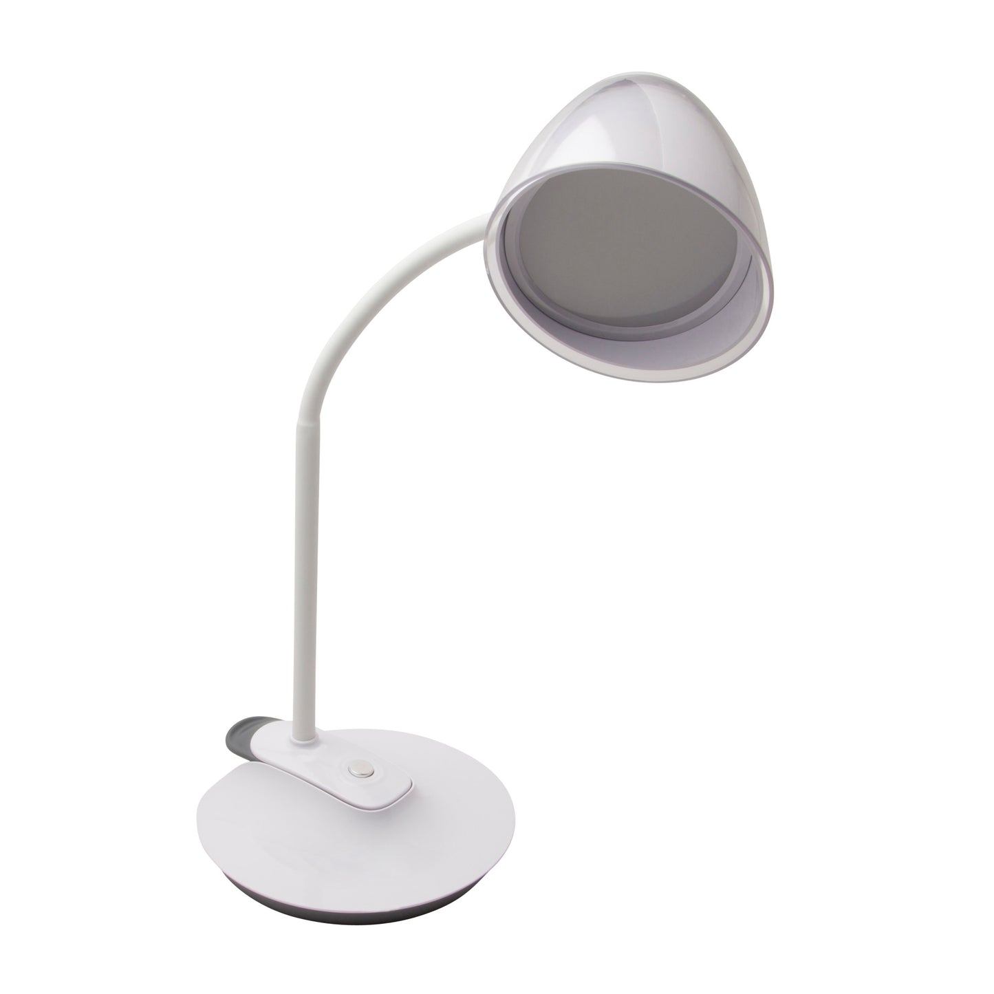 2-In-1 Clip-On Flex LED Desk Lamp with Removable Base
