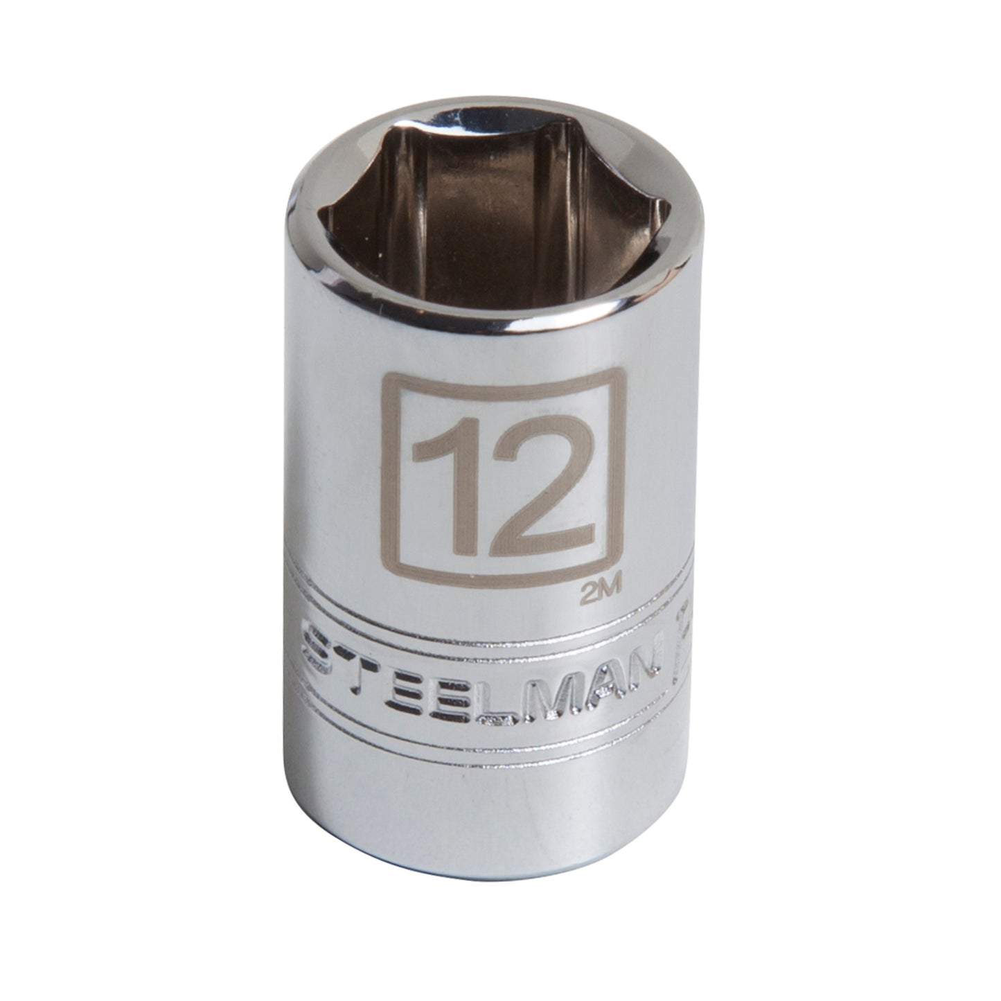 3/8-Inch Drive x 12mm Shallow 6-Point Socket