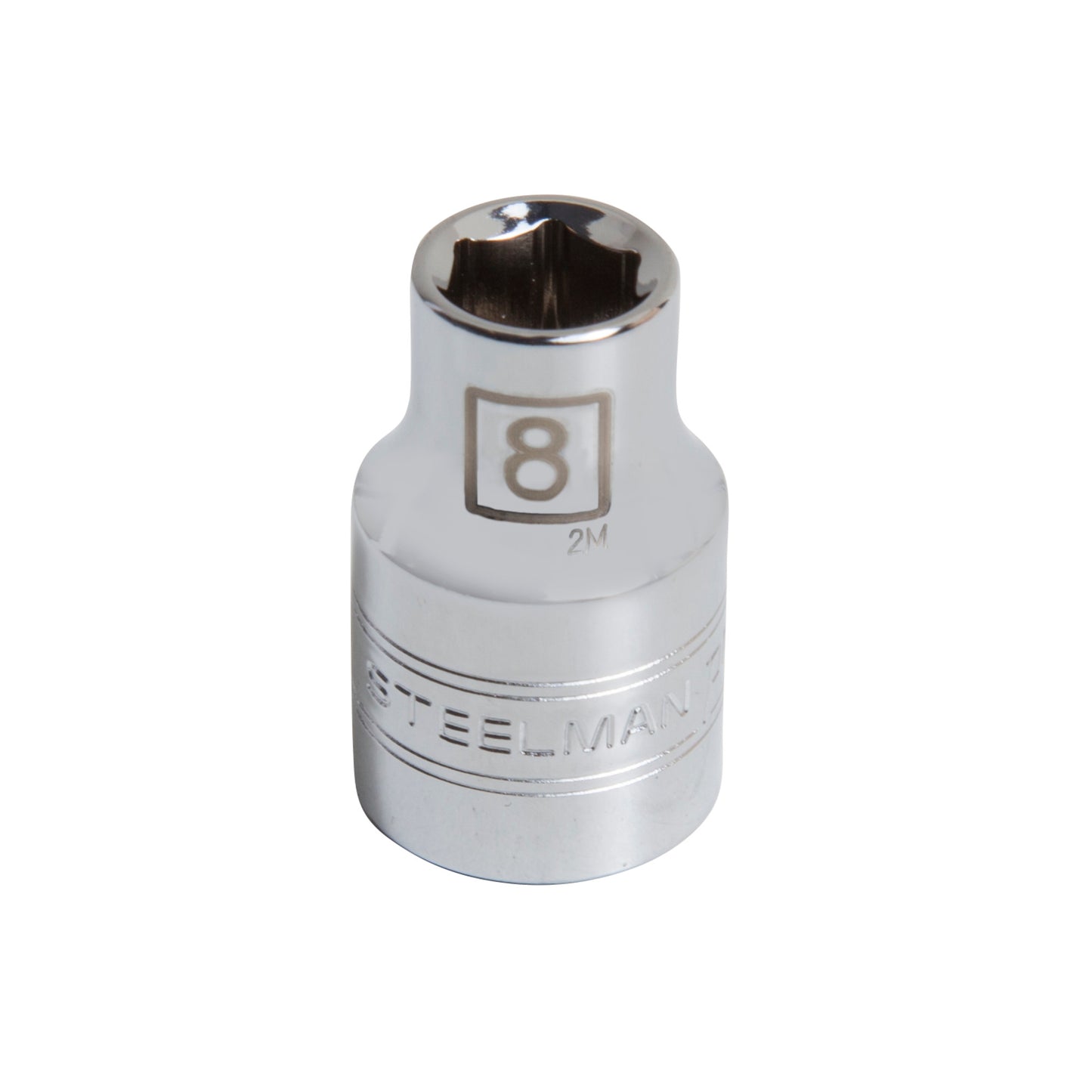 3/8-inch Drive by 8mm 6-Point Shallow Socket | 78191