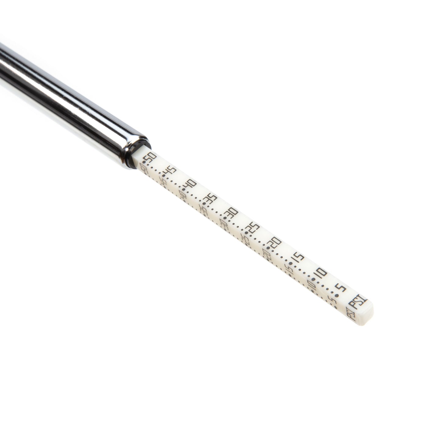 5-50 PSI Polished Steel Pencil Air Gauge