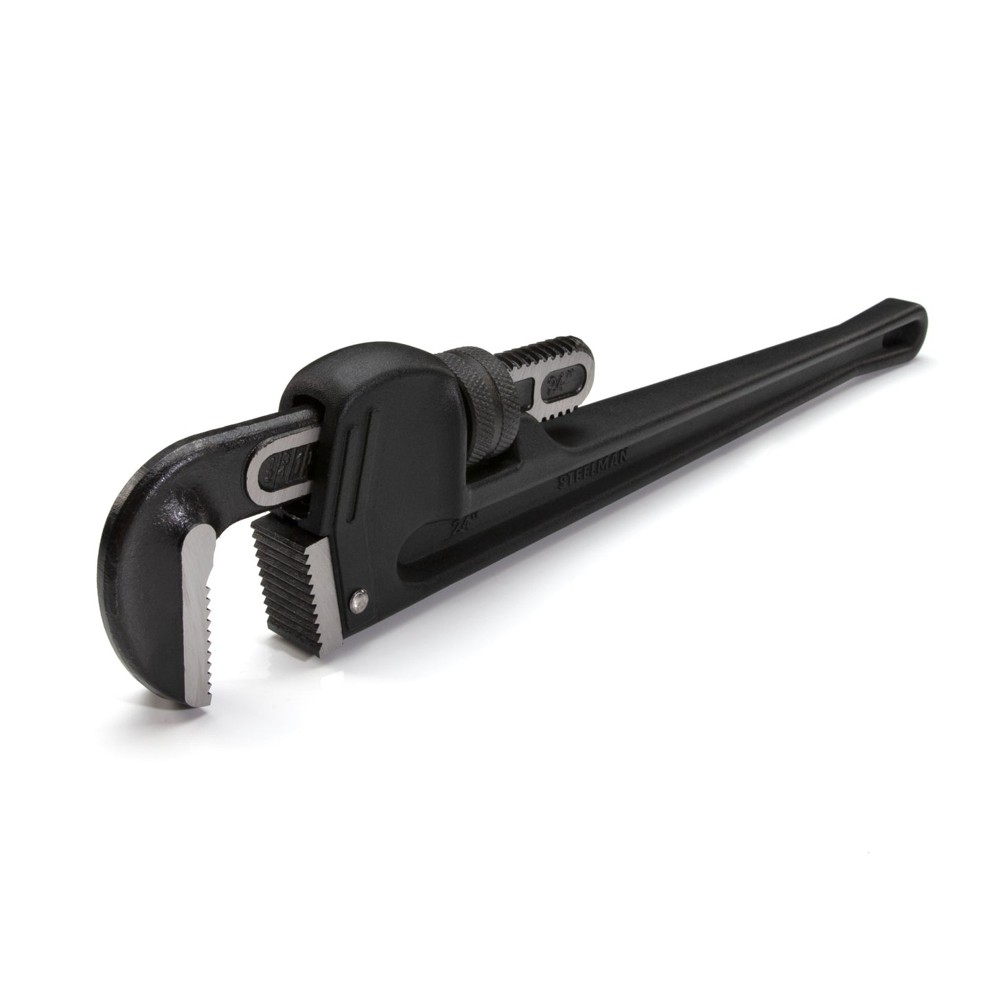 24-inch Heavy-Duty Cast Aluminum Straight Handle Pipe Wrench