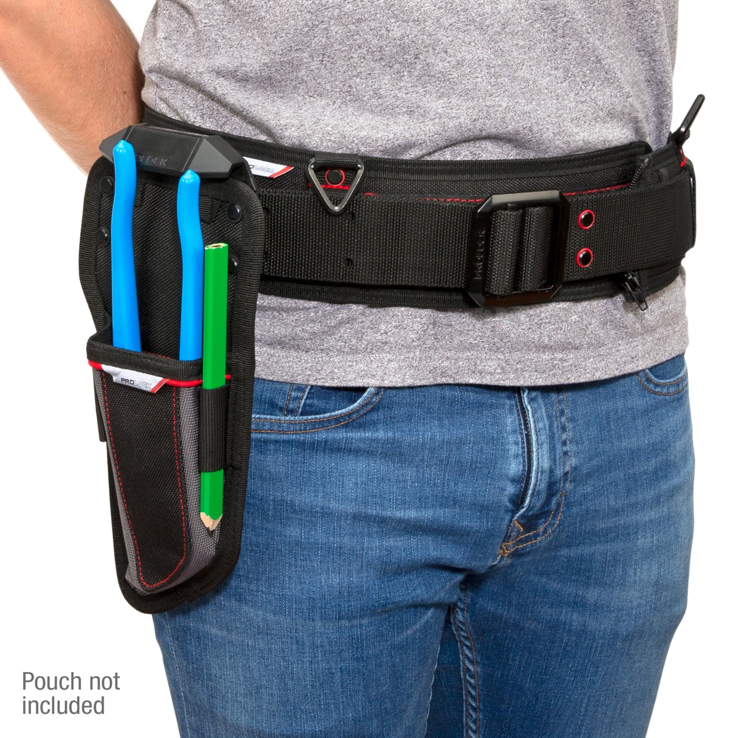 Padded Sling Belt with Steel Buckle